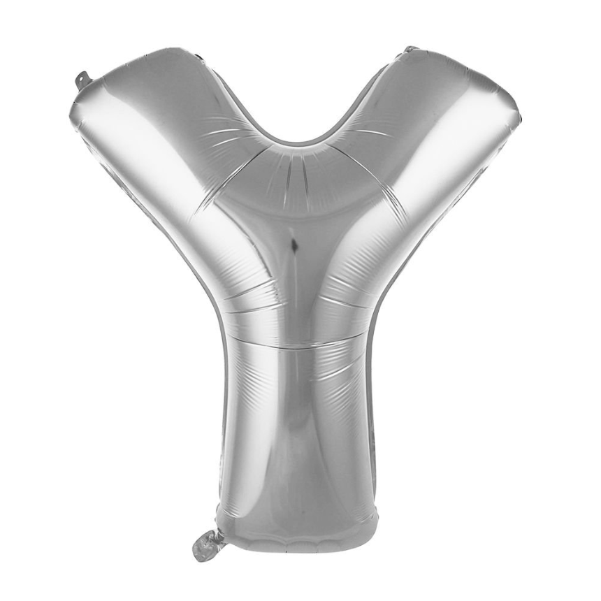 Folyo Balon Gümüş Y 34 İnç 76 Cm